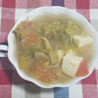 和洋折衷な野菜スープ